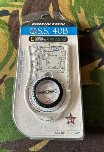 Brunton 40b compass - brunton, o.s.s