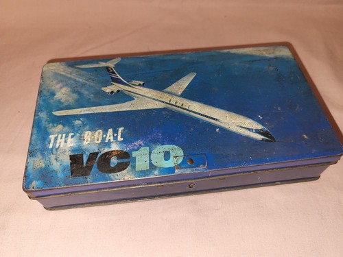 Rare boac 1960s tin - rare, b.o.a.c.